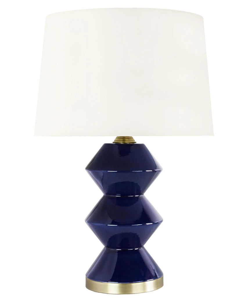 Devon Table Lamp, Navy