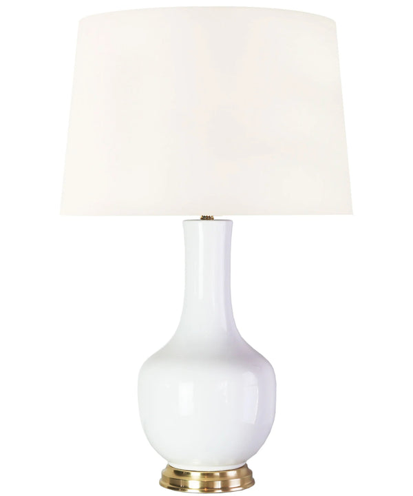Ginny Table Lamp, White