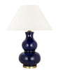 Addison Gourd Table Lamp, Black