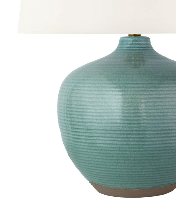 Monterey Table Lamp, Pacific Green