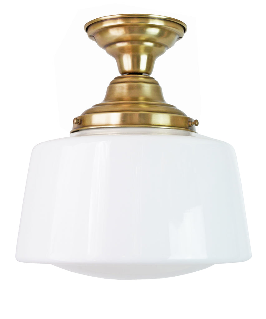 Drum Schoolhouse Ceiling Fixture, 12"