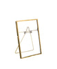 Monarch Easel 5" x 7" Vertical Frame, Brass