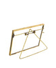 Monarch Easel 4" x 6" Horizontal Frame, Brass