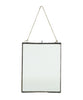 Hanging Double Sided Glass Picture Frame