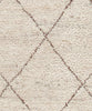Tangier Hand-Knotted Wool Rug, Ivory