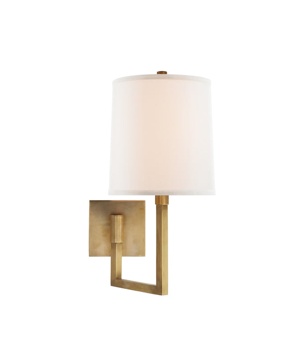 Aspect Small Articulating Sconce, Brass