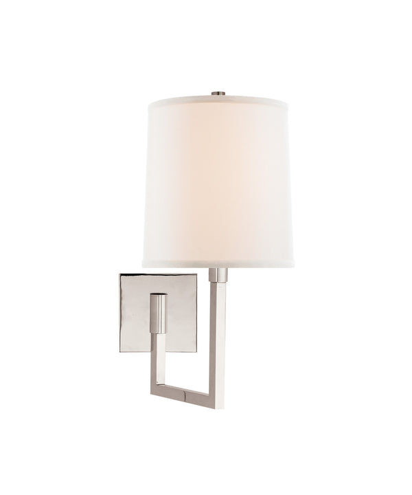 Aspect Small Articulating Sconce, Polished Nickel