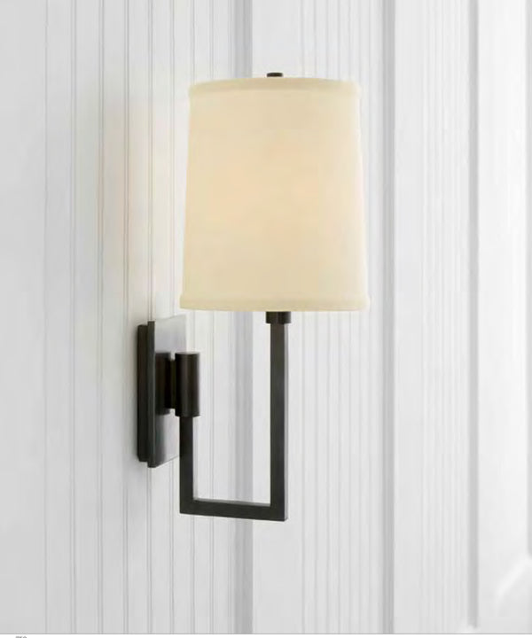 Aspect Library Sconce, Bronze
