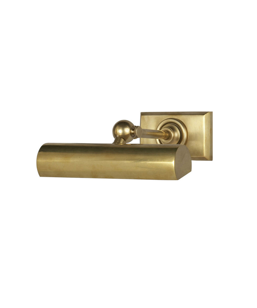 Cabinet Makers 8" Picture Light, Antique Brass