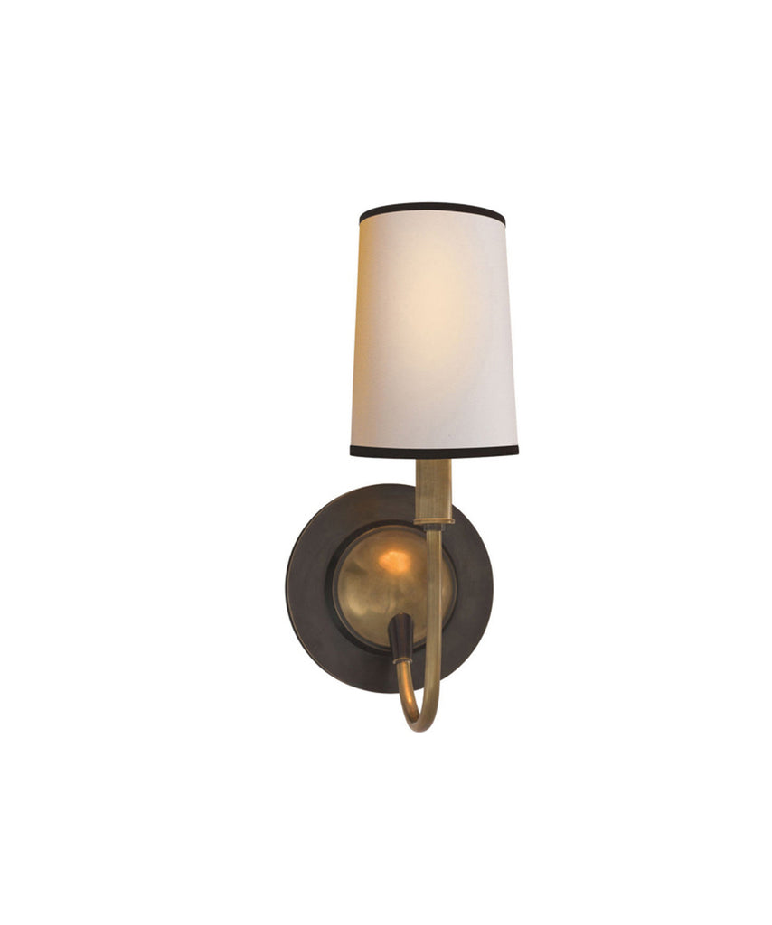 Elkins Sconce, Antique Brass & Bronze