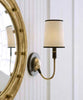 Elkins Sconce, Antique Brass & Bronze