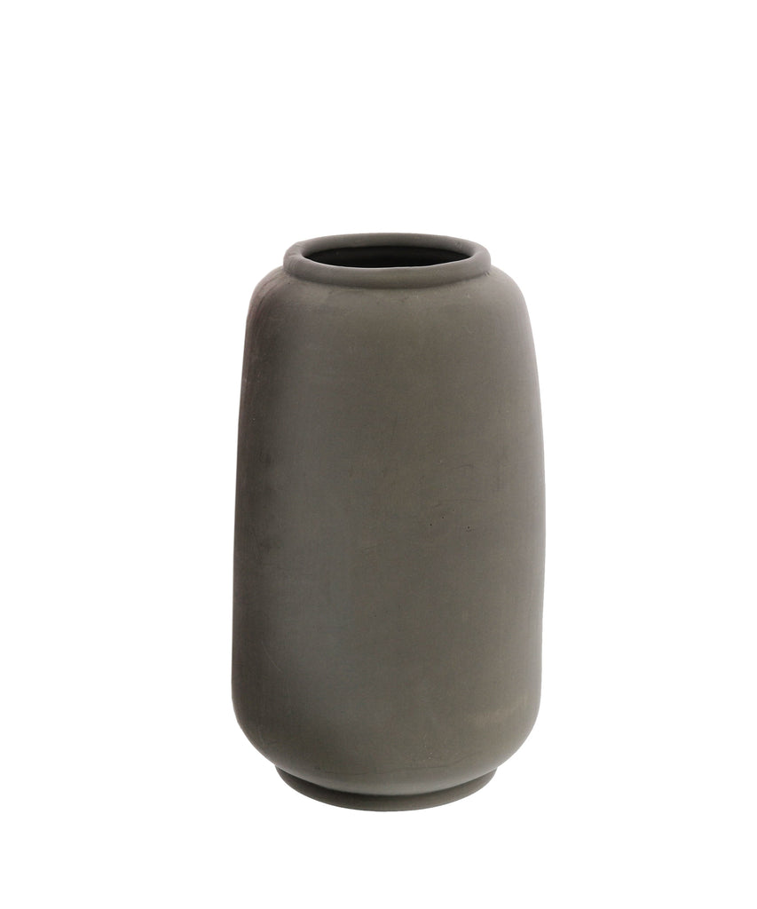 Viola Vase, Matte Charcoal