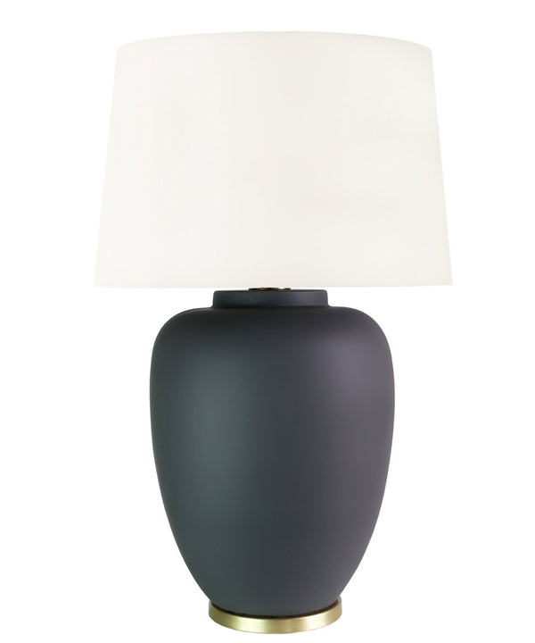 Wren Table Lamp, Matte Charcoal