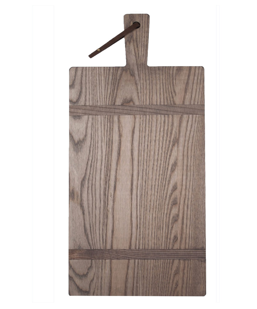 Santa Barbara Rectangle Wood Serving Board, Ash 23"