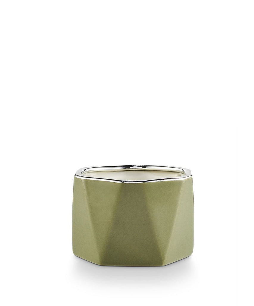 "Balsam & Cedar" Holiday Shine Ceramic Vessel Candle