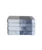 Set of 4 Striped Marble Coasters