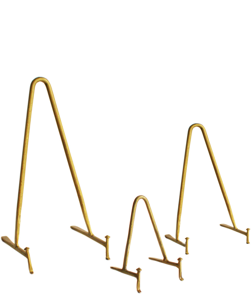 Iron Display Stand, Gold