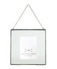 Hanging Double Sided Glass Picture Frame