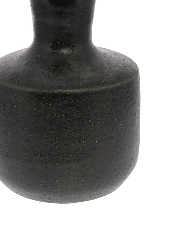 Hans Volcano Vase, Black