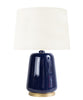 Logan Table Lamp, Indigo