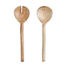 Malibu Mango Wood Serving Set, Natural Wood