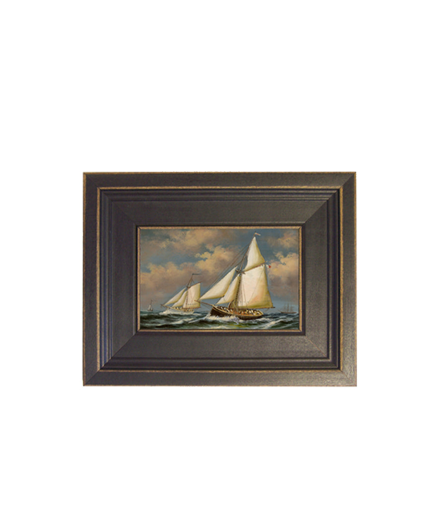 Framed Racing Boats, Jacobsen