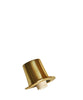 Top Hat Brass Wine Bottle Stopper