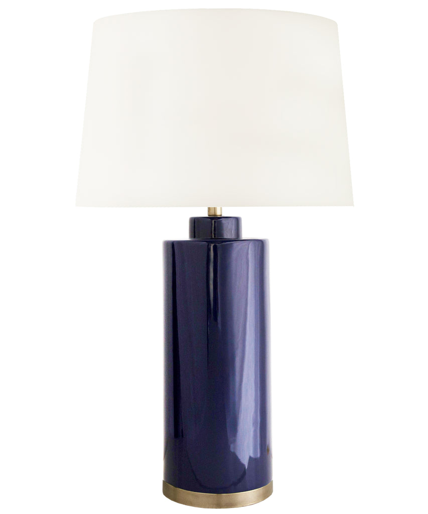 Truman Table Lamp, Navy