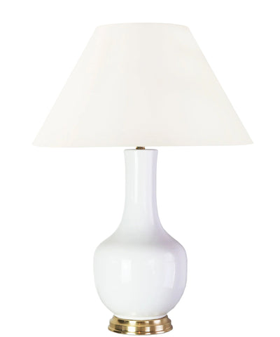 Ginny Table Lamp, White