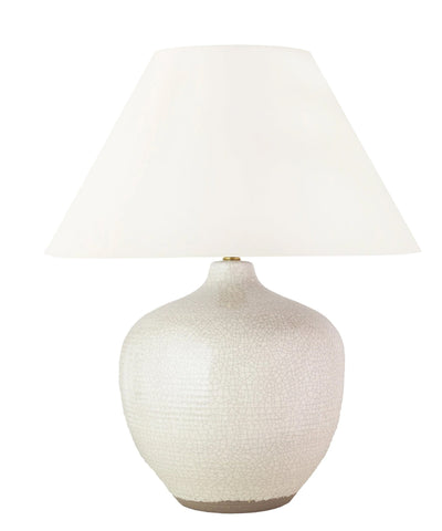 Monterey Table Lamp, Rustic White