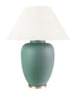 Wren Table Lamp, Matte Pacific Green
