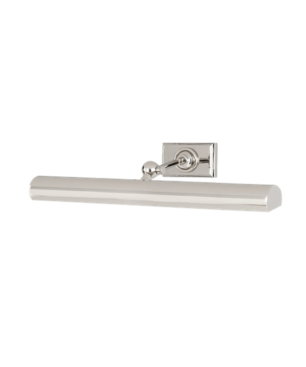 Cabinet Makers 18" Picture Light, Polished Nickel