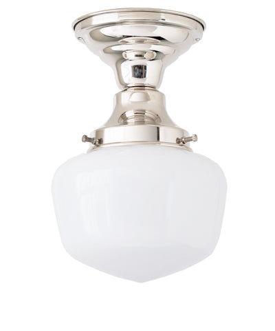 Traditional Schoolhouse Ceiling Fixture, 6"