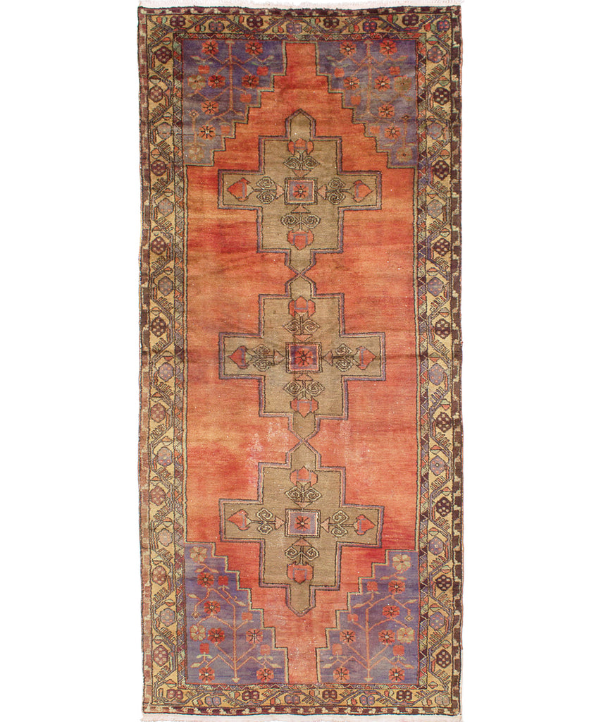 Hand Knotted Wool Rug,  5'-0" x 12'-5"