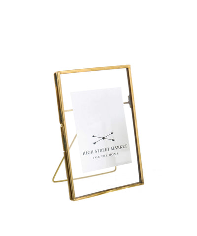 Monarch Easel 5" x 7" Vertical Frame, Brass