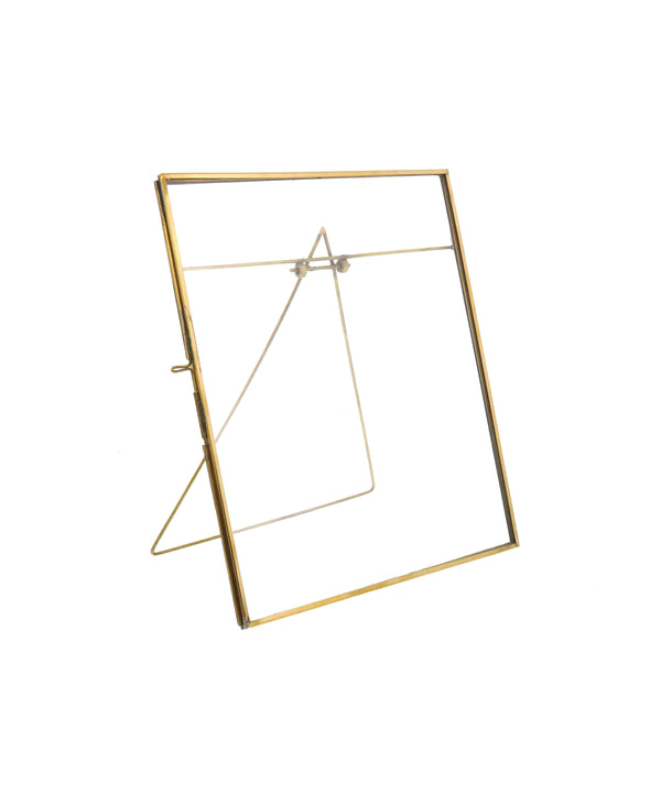 Monarch Easel  8" x 10" Vertical Frame, Brass