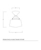 Drum Schoolhouse Ceiling Fixture, 8"