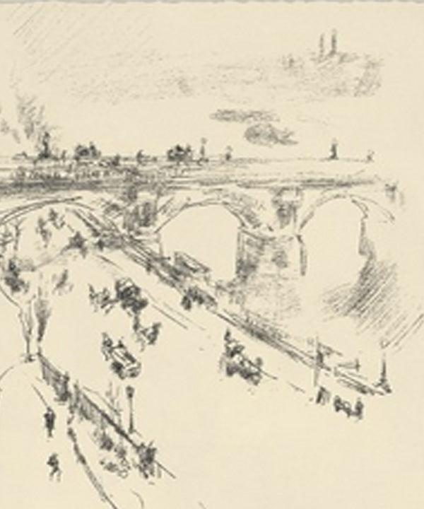 The Bridge Etching Sketch
