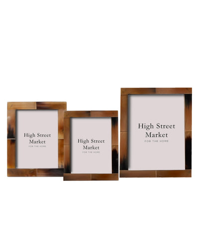 Natural Horn Picture Frame