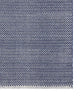 Herringbone Indigo Woven Cotton Rug