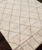 Tangier Hand-Knotted Wool Rug, Ivory