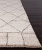 Tangier Hand-Knotted Wool Rug, Ivory