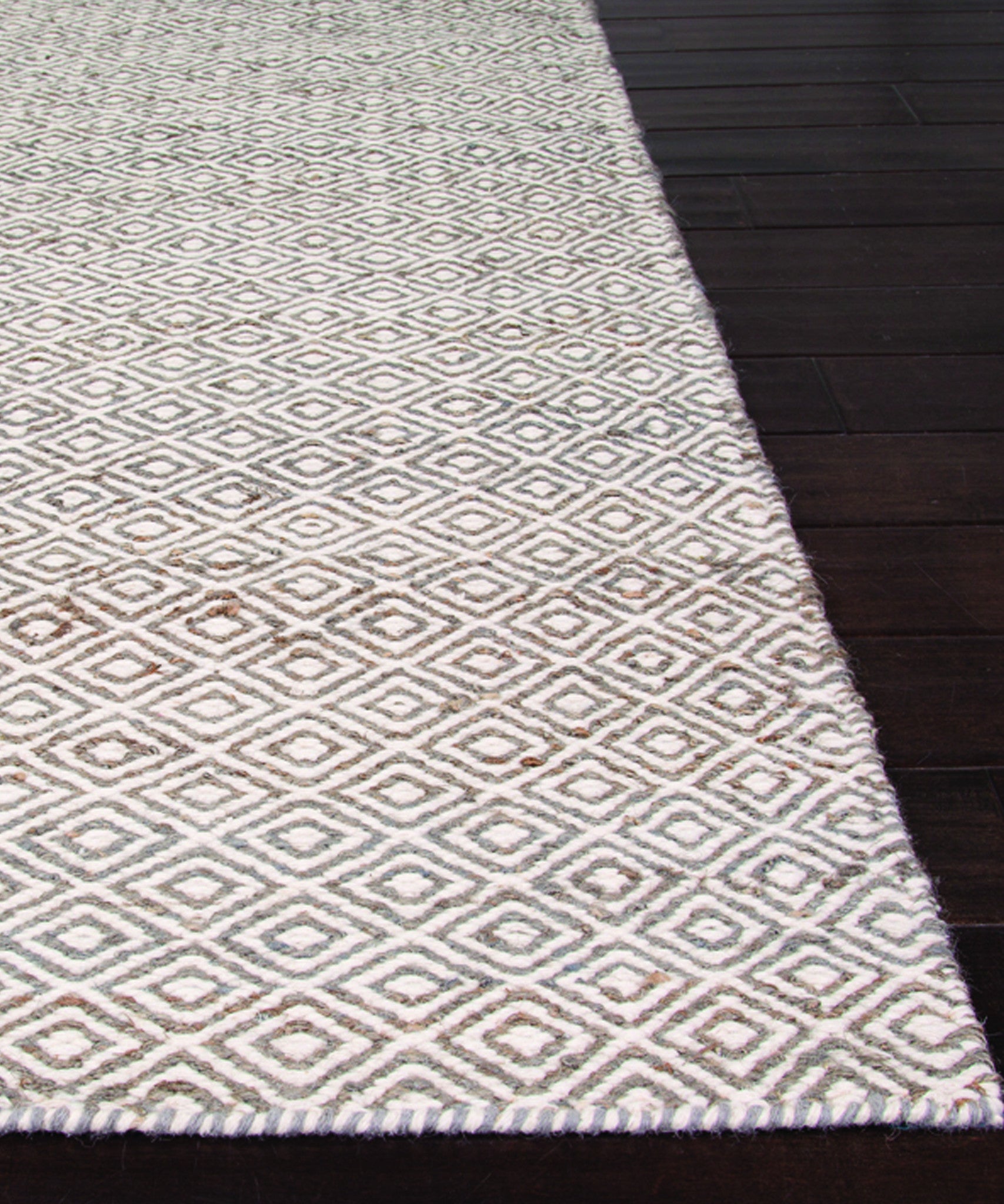 Wales Wool Flatweave Rug, Gray – High Street Market