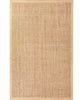 Adesina Jute Rug, Tan Border