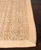 Adesina Jute Rug, Tan Border