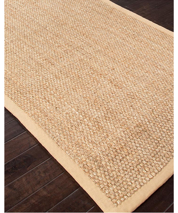 Adesina Jute Rug, Tan Border