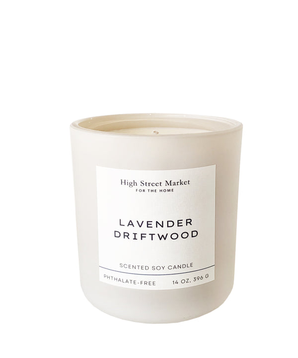 Lavender Driftwood Candle, 14 oz.