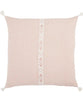 Margot Linen Throw Pillow, Blush