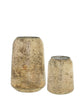 Mercury Glass Vase, Metallic Gold