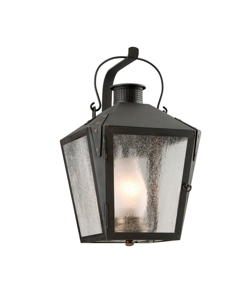Merion Square Outdoor Lantern in Iron, Small